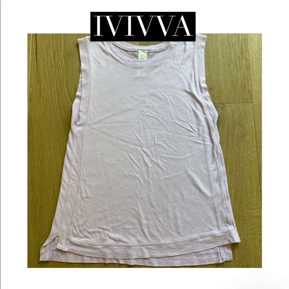 Ivivva Tank Top, Size 7, light lilac purple